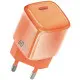 Сетевое зарядное устройство Wiwu Jelly GaN USB-C 60W Orange, Оранжевый