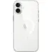 Чехол Накладка Clear Case MagSafe iPhone 16 Прозрачная