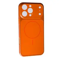 Чехол Накладка AG-Class Lens MagSafe iPhone 17 Pro Max Оранжевая