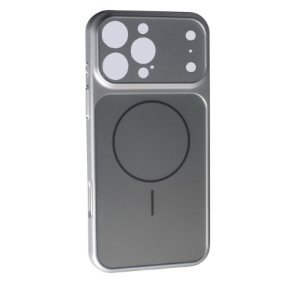 Чохол Накладка AG-Class Lens MagSafe iPhone 17 Pro Max Срібна