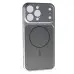 Чехол Накладка AG-Class Lens MagSafe iPhone 17 Pro Max Серебро