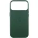 Чехол Накладка Leather Case with MagSafe iPhone 17 Pro Max Зеленая (AAA Animation)