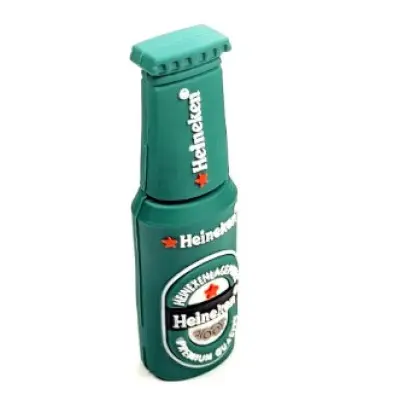 Флеш-накопитель USB 64Gb Emoji Heineken, противоударный