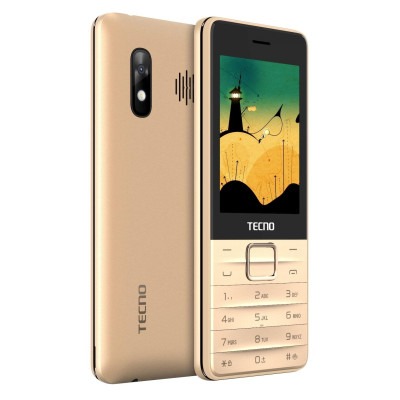 Мобільний телефон Tecno T454 Double Sim Champagne Gold, золотий