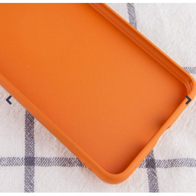 Чехол накладка X-Shield Xiaomi Mi 11 Lite Оранжевая
