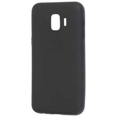 Чехол накладка Soft Touch Samsung J260 Черная