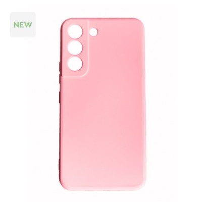 Чехол накладка SMTT Samsung S901 (S22) Розовая