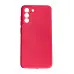 Чехол накладка SMTT Samsung S906 (S22+) Вишневая