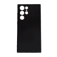 Чехол накладка SMTT Samsung S908 (S22 Ultra) Черная