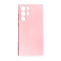 Чехол накладка SMTT Samsung S908 (S22 Ultra) Розовая