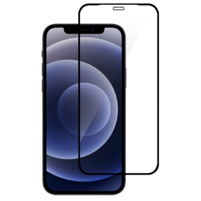 Защитное стекло 3D iPhone 12/12 Pro Чёрное