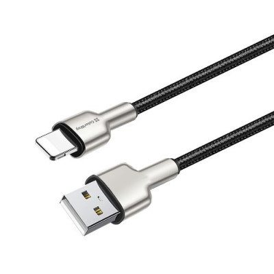 Кабель дата Colorway USB Type A - Lightning 1м Чорний