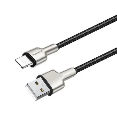 Кабель дата Colorway USB Type A - Lightning 1м Чёрный Кабель дата Colorway USB Type A - Lightning 1м Чёрный