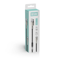 Кабель Colorway Type-C 1м Чорний