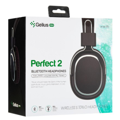 Безпровідні навушники Gelius Pro Perfect 2 GL-HBB-0019 Black, чорні