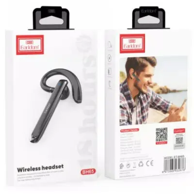 Bluetooth-гарнитура Earldom ET-BH65 Black, черная Bluetooth-гарнитура Earldom ET-BH65 Black, черная