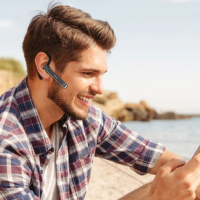 Bluetooth-гарнітура Earldom ET-BH65 Black, чорна