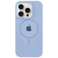 Чехол накладка HC MagSafe (AA) iPhone 16 Pro Max Голубая/Lilac Blue