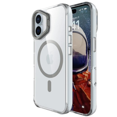 Чехол накладка Space Apex  iPhone 16 Серая