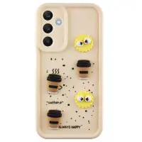 Чехол накладка Pretty Things Samsung A256 (A25 5G) Песочная/Always Happy