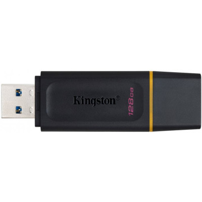 Флеш память USB 128Gb Kingston DT Exodia USB 3.2  Black, Черный/Желтая