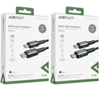 Кабель дата ACEFAST C1-03 Type-C to Type-C 1.2м Чорний Кабель дата ACEFAST C1-03 Type-C to Type-C 1.2м Чорний