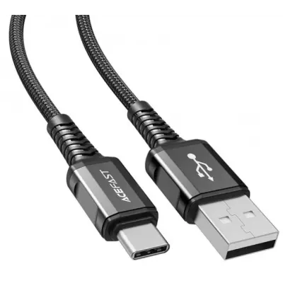 Кабель ACEFAST C1-04 Type-C 1.2м Чёрный Кабель ACEFAST C1-04 Type-C 1.2м Чёрный