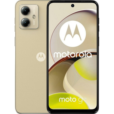 Смартфон Motorola G14 8/256 Batter Cream, масляно-кремовый