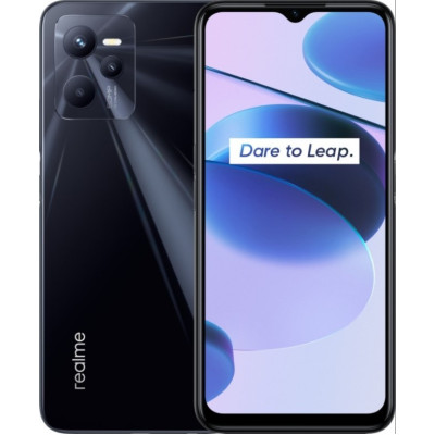 Смартфон Realme C35 4/128 GB Glowing Black, чорний