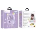 Накладные Беспроводные наушники с кошачьими ушками Hoco W39 Cat Ear Violet, фиолетовые