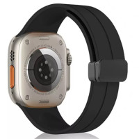 Ремешок Galaxy Watch 4/5 Силикон Magic Lock Черный