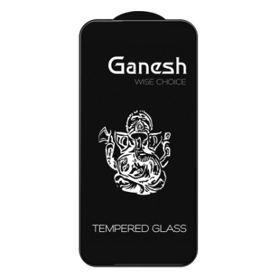 Захисне скло Ganesh 5D Premium iPhone 14 Pro Max Чорне