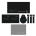 Защитное стекло Ganesh 5D Premium iPhone 14 Pro Max Чёрное