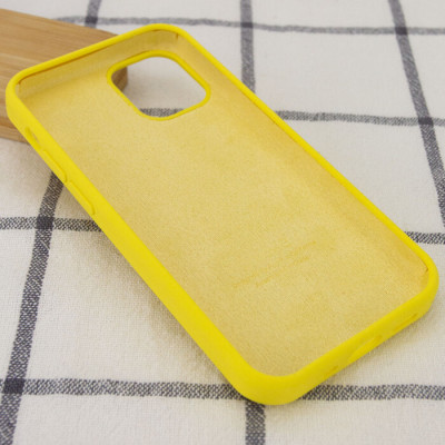 Чехол накладка HC iPhone 14 Желтая/Neon Yellow