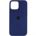 Чехол накладка HC iPhone 14 Синяя/Deep Navy
