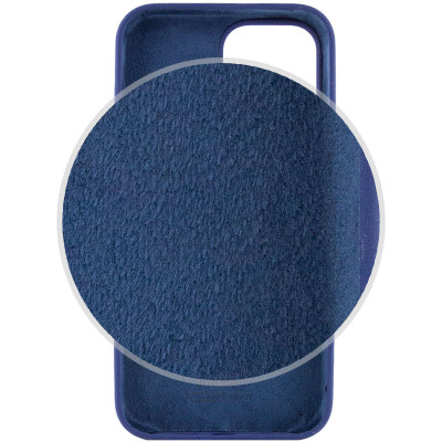 Чехол накладка HC iPhone 14 Синяя/Deep Navy