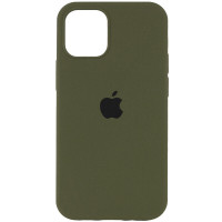 Чехол накладка HC iPhone 14 Pro Зелёная/Dark Olive