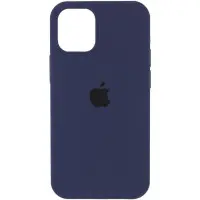 Чехол накладка HC iPhone 14 Pro Max Тёмно-Cиняя/Midnight Blue