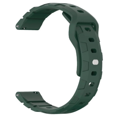 Ремінець Amazfit Bip Універсальний 20мм Defence Силікон Зелений/Pine Green
