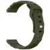 Ремешок Amazfit Bip Универсальный 20мм Defence Силикон Зеленый/Dark Olive