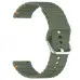 Ремешок Amazfit Bip Универсальный 20мм Wavy Силикон Зеленый/ Dark Olive Ремешок Amazfit Bip Универсальный 20мм Wavy Силикон Зеленый/ Dark Olive