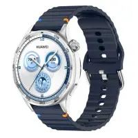 Ремешок Amazfit Bip Универсальный 20мм Wavy Силикон Темно-синий