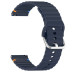 Ремінець Amazfit Bip Універсальний 20мм Wavy Силікон Темно-синій