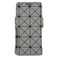 Универсальный чехол книжка 5.8" SC Широкоформатная Ромб серый Универсальный чехол книжка 5.8" SC Широкоформатная Ромб серый