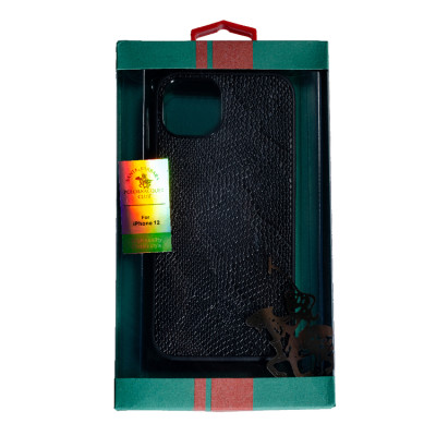 Чехол накладка Santa Barbara Skat iPhone 12/12 Pro Черная