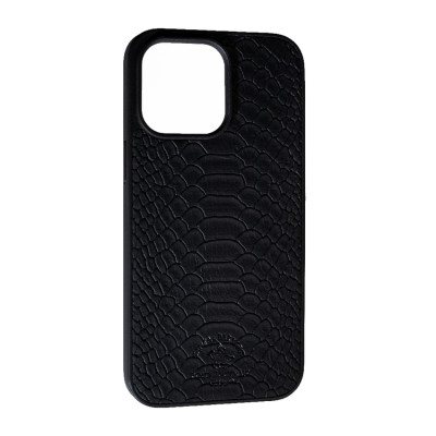 Чехол накладка Santa Barbara Snake iPhone 14 Pro Max Черная