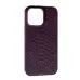 Чехол накладка Santa Barbara Snake iPhone 14 Pro Max Фиолетовая