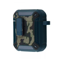 Чехол для наушников AirPods 1/2 Camo Зеленый