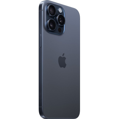 Смартфон Apple iPhone 15 Pro Max 256Gb Blue Titanium, Синий (Б/У) (Идеальное состояние)