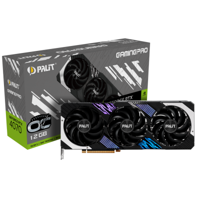 Відеокарта Palit GeForce RTX 4070 GamingPro OC